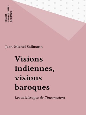 cover image of Visions indiennes, visions baroques